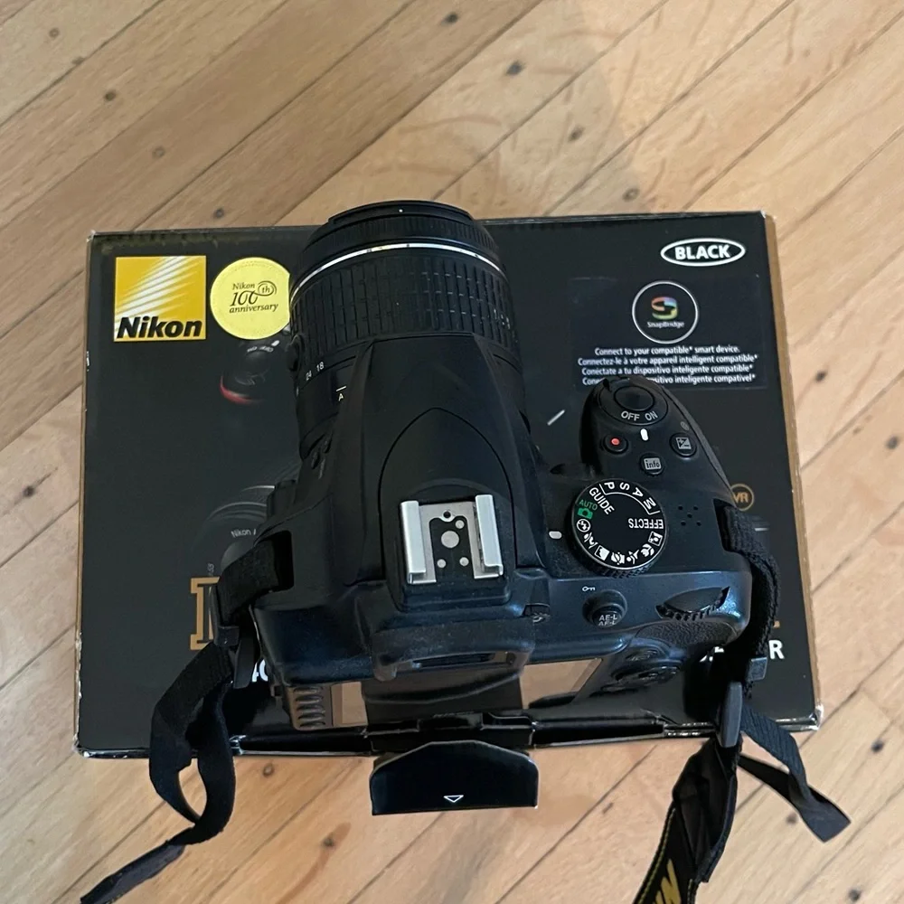 Nikon Camera D3400 (18-55mm AF-P DX VR lens Kit)